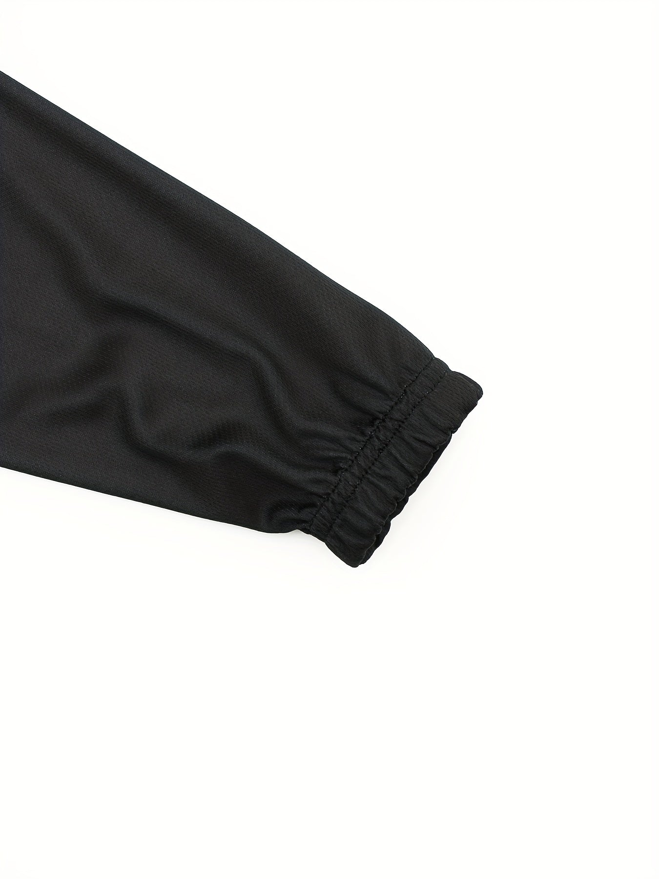 Men'S Long Sleeve Cycling Jersey - 100% Polyester Knit Fabric, Geometric Pattern & Color Options - Medium Stretch Stand Collar Athletic Top with, Triathlon, Fishing - Spring Summer Fall Outdoor Sports Shirt, Triathlon Apparel, Sporty Design