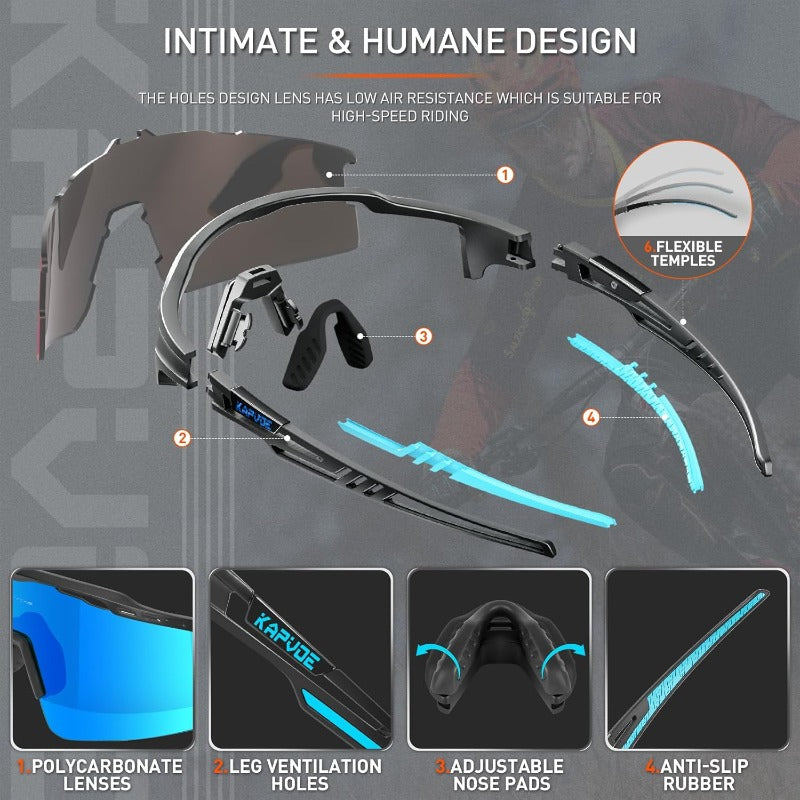 3 Lenses MTB Mountain Bike Eyewear K75, Cycling Accessories, Bicycle Helmets For Men, Bicycle Goggles, Bicycle Helmet, Cycle Accessories