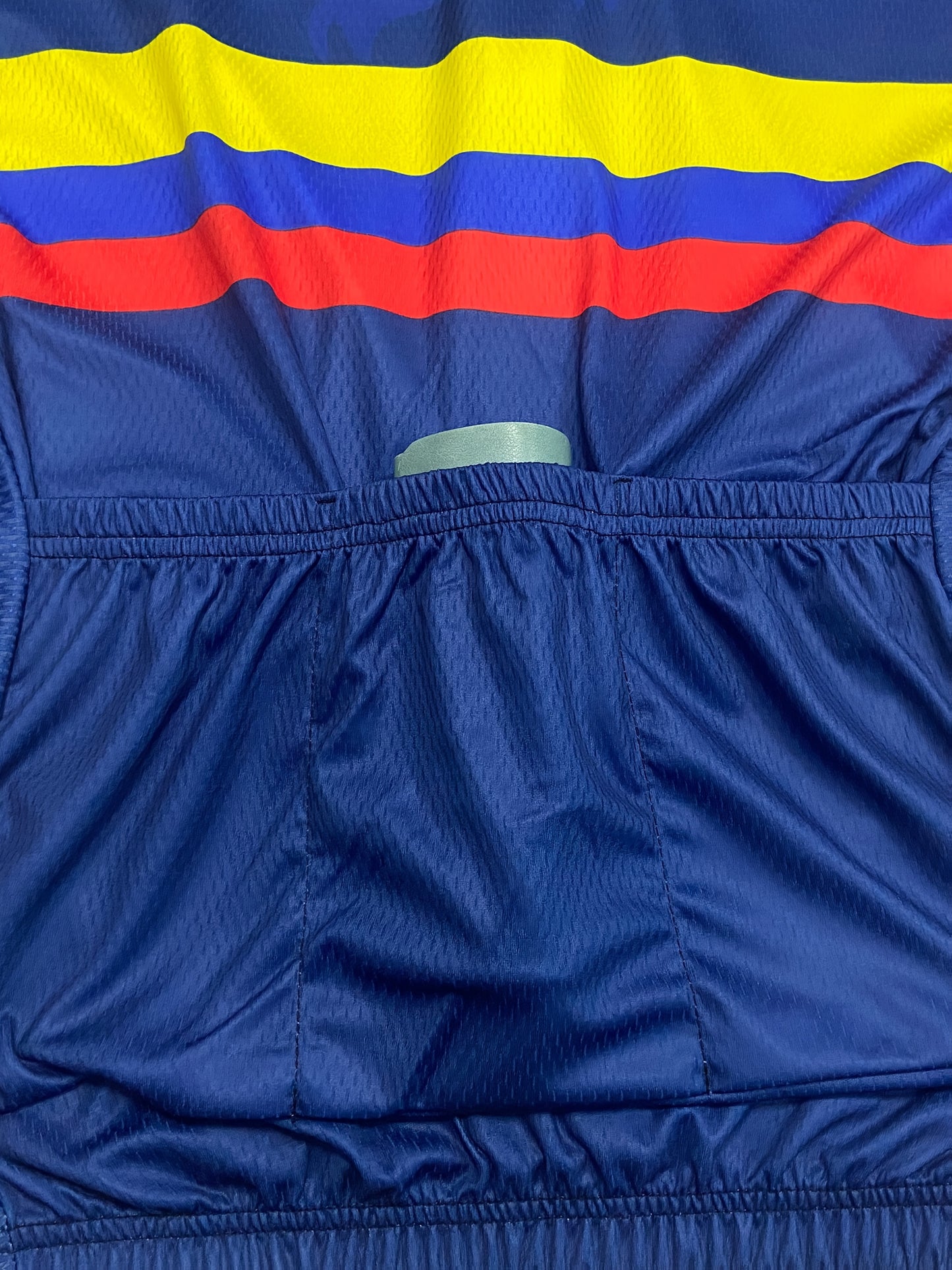 Colombia Sport Summer Cycling Short Sleeve Mens Jerseys | MTB Road Bicycle Clothes Ciclismo T-shirt Sport Wear Motocross Mountain Bike Clothing, Crew Neck, Slight Stretch Fabric, Spring\Summer\Fall Season, Pocket Detail