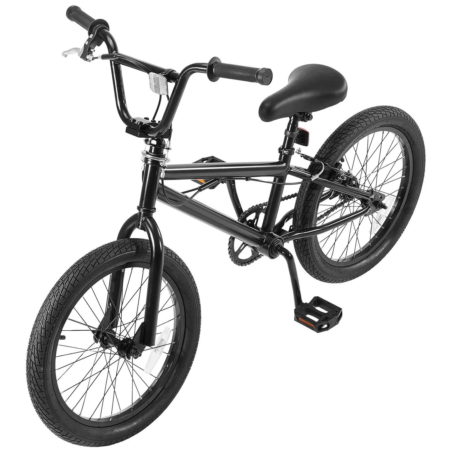 18-Inch BMX-Style Bicycle for Youth and Adults, Adjustable Seat, Multi-Surface Wheels, Easy Assembly
