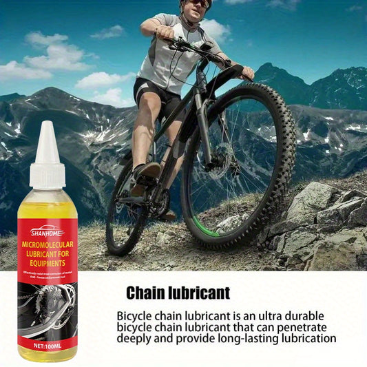Cycling Bicycle Chain Lubricant, Oil Cleaner, Bike Chain Repair Grease, Bicycle Accessories, Powder Formula for Car Door, Engine Hood, Garage Door Locks | Smooth Operation, Durable Protection, Bicycle Lubricant, Chain Cleaner for Bike