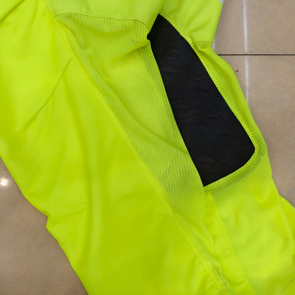 2025 Launchmode Dozer Acid Black Gear Set New yellow outdoor sports cycling set with long sleeves and pants suitable for both men and women suitable for all seasons off-road motorcycle and mountain bike riding clothing