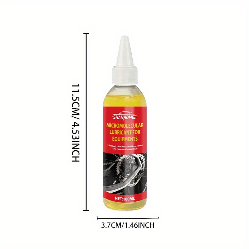 Cycling Bicycle Chain Lubricant, Oil Cleaner, Bike Chain Repair Grease, Bicycle Accessories, Powder Formula for Car Door, Engine Hood, Garage Door Locks | Smooth Operation, Durable Protection, Bicycle Lubricant, Chain Cleaner for Bike