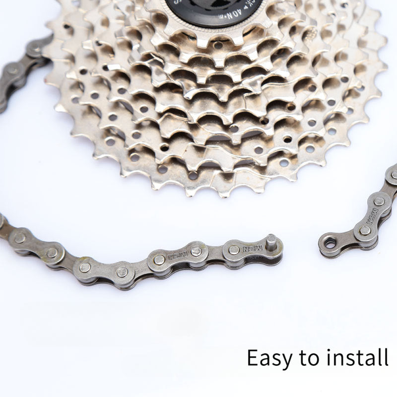 Chain 116 5-7 Speed Compatible Reinforced Steel Structure Easy to Install Quick-Link Urban Commuting All-Season Durability 12 Months Use