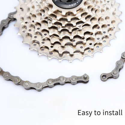Chain 116 5-7 Speed Compatible Reinforced Steel Structure Easy to Install Quick-Link Urban Commuting All-Season Durability 12 Months Use