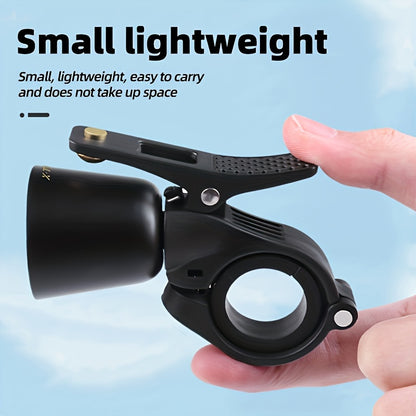 Vintage Copper Alloy Bike Bell - 100dB Crisp Sound, Easy Install for MTB & Road Bikes, Safe Cycling Accessory