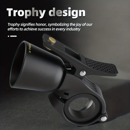 Vintage Copper Alloy Bike Bell - 100dB Crisp Sound, Easy Install for MTB & Road Bikes, Safe Cycling Accessory