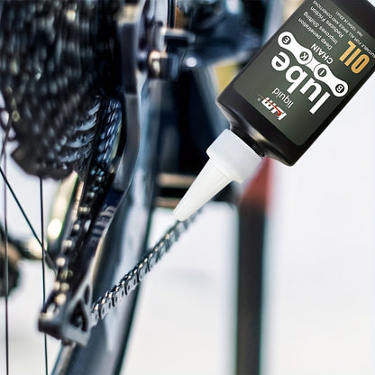 KJM All-Weather Bike Chain Lube - 10,000+ Mile Long-Lasting Lubricant, Fast-Penetrating Formula for Smooth Shifting & Braking, Drivetrain Oil Spray for Mountain\Road Bike Chains, Heavy-Duty Protection (Compatible with Gear Systems)