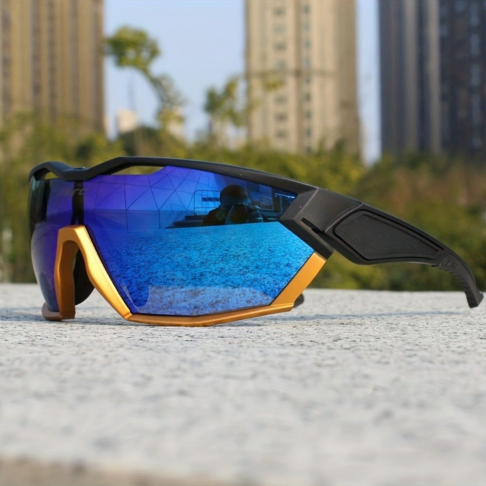 These Oversized Round Sports Goggles Are Stylish And Comfortable, Designed to Provide Reliable Protection And Clear Vision for Both Men And Women in Windy And Dusty Outdoor Environments, Making Them a Fashionable Outdoor Accessory.