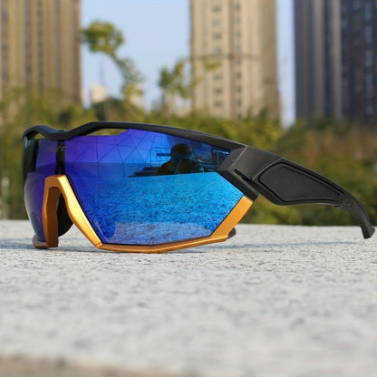These Oversized Round Sports Goggles Are Stylish And Comfortable, Designed to Provide Reliable Protection And Clear Vision for Both Men And Women in Windy And Dusty Outdoor Environments, Making Them a Fashionable Outdoor Accessory.