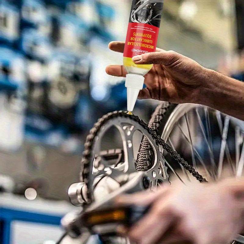 Cycling Bicycle Chain Lubricant, Oil Cleaner, Bike Chain Repair Grease, Bicycle Accessories, Powder Formula for Car Door, Engine Hood, Garage Door Locks | Smooth Operation, Durable Protection, Bicycle Lubricant, Chain Cleaner for Bike