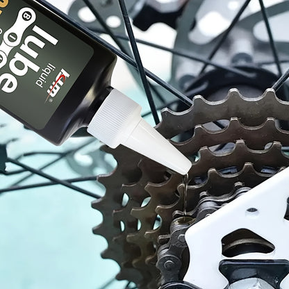 KJM All-Weather Bike Chain Lube - 10,000+ Mile Long-Lasting Lubricant, Fast-Penetrating Formula for Smooth Shifting & Braking, Drivetrain Oil Spray for Mountain\Road Bike Chains, Heavy-Duty Protection (Compatible with Gear Systems)