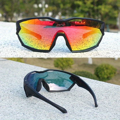 These Oversized Round Sports Goggles Are Stylish And Comfortable, Designed to Provide Reliable Protection And Clear Vision for Both Men And Women in Windy And Dusty Outdoor Environments, Making Them a Fashionable Outdoor Accessory.