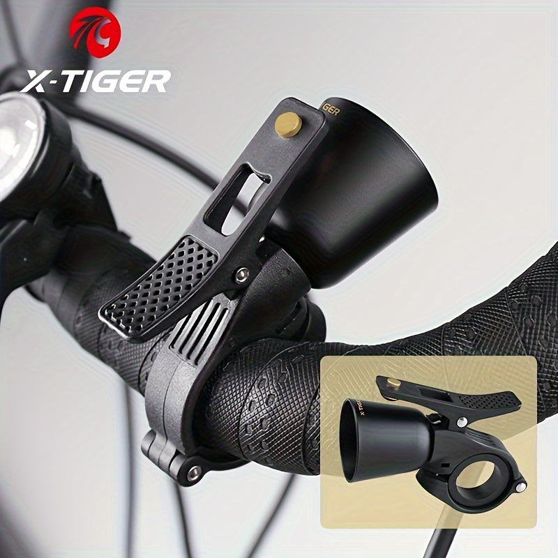 Vintage Copper Alloy Bike Bell - 100dB Crisp Sound, Easy Install for MTB & Road Bikes, Safe Cycling Accessory