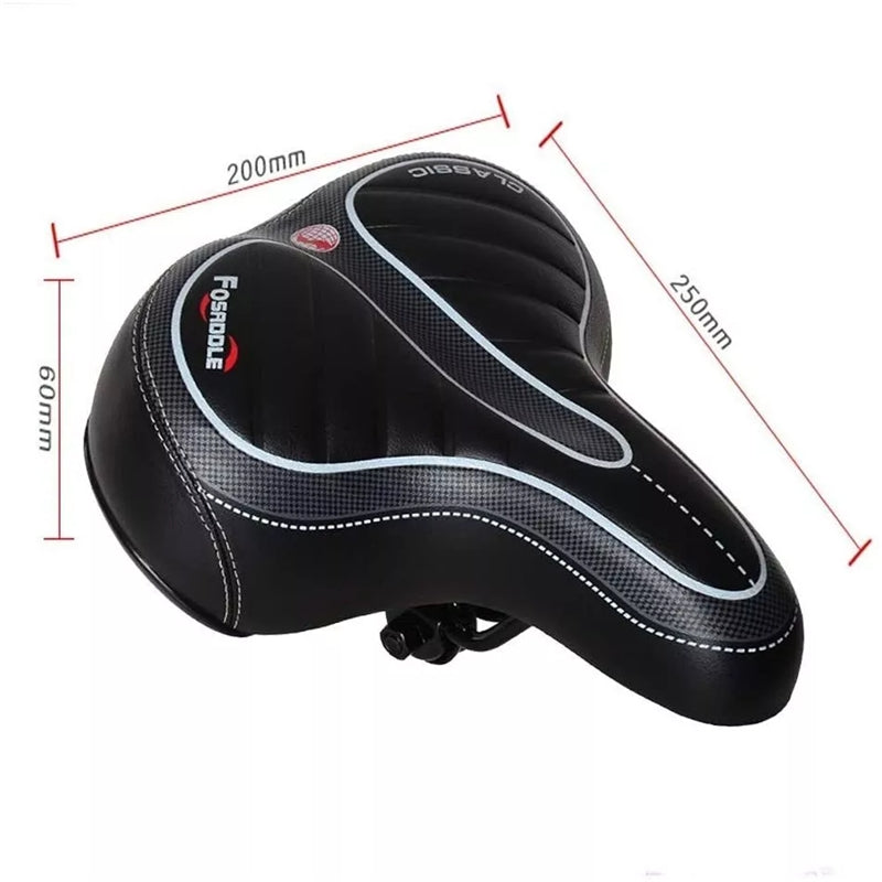 Comfortable Bicycle Seat Cushion Designed for Both Men And Women, Featuring Dual Shock-Absorbing Balls And Memory Foam, Suitable for Road Bikes.