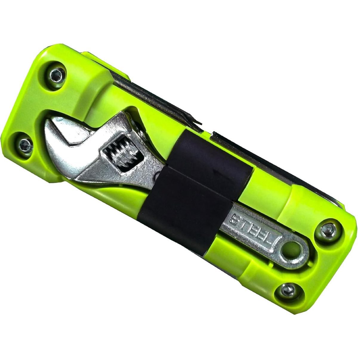 16-in-1 Heavy-Duty Repair Kit with 45# Stainless Tools & ABS Case - Portable 16-in-1 Multitool Set for Road\Mountain Bikes, Wheel Truing, Tire Changes, Maintenance (Hex Wrenches, Screwdriver Heads, Spoke Wrench) -