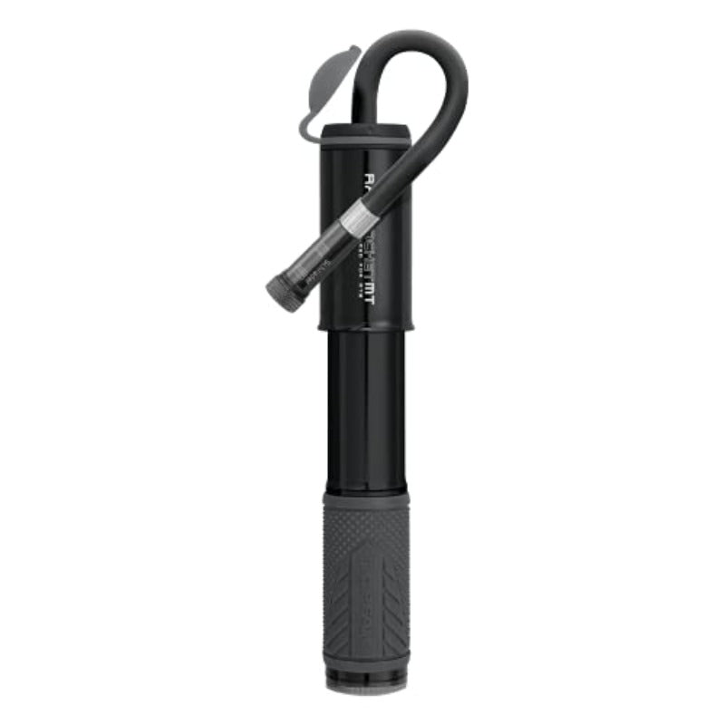 Topeak Race Rocket Mini Pump - Model MT Black, Bike Pump, Cycling Accessories, Bicycle Maintenance, Ergonomic Grip, Lightweight , Sturdy Build, Highquality Materials, Inflator