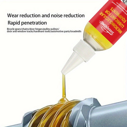 Cycling Bicycle Chain Lubricant, Oil Cleaner, Bike Chain Repair Grease, Bicycle Accessories, Powder Formula for Car Door, Engine Hood, Garage Door Locks | Smooth Operation, Durable Protection, Bicycle Lubricant, Chain Cleaner for Bike