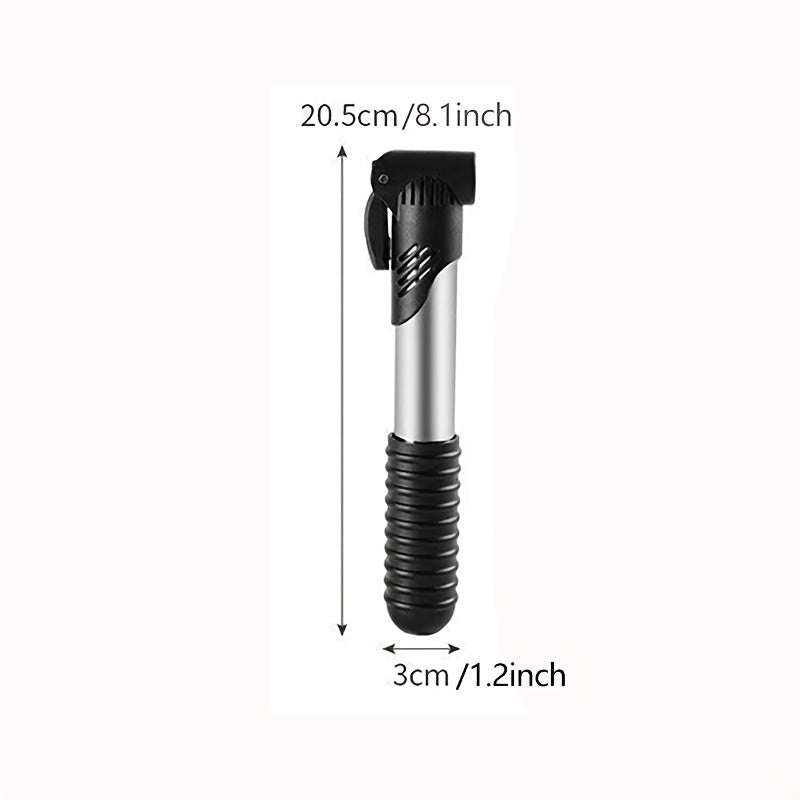 Portable Bicycle Pump - Mini Inflator, Compact and Lightweight for Easy Carrying, High-Pressure Air Pump Suitable for Bikes, Basketball, Soccer, Swimming Rings, Bike Accessories, Outdoor Emergency Gear, Bike\u002Fbicycle Accessory,  Easy Carrying Design