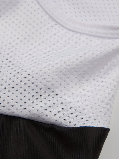 Men's Long-Sleeve Fleece-Lined Warm Cycling Suit Set for Winter, Thickened Mountain and Road Bike Riding Outfit with Shoulder Straps and Pants