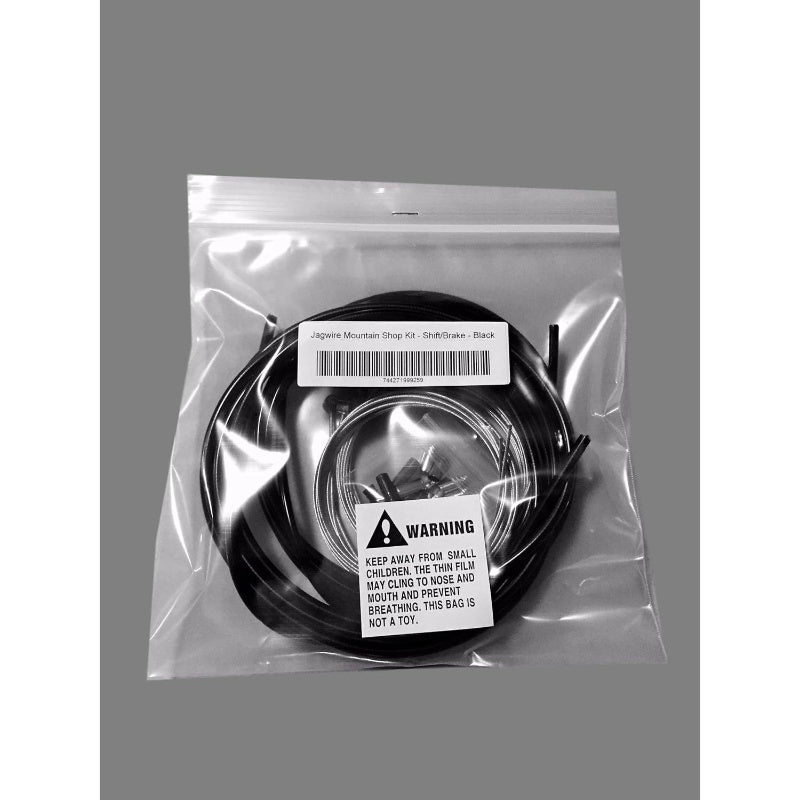 Complete Mountain Brake & Shifter\Derailleur Kit - Professional-Grade Black Brake System with Housing Upgrade for Cantilever Disc Brakes - for all MTBs (Shifter, Derailleur, Cables)