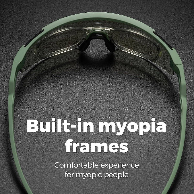 Men'S & Women'S Windproof & Sand-Resistant Cycling Glasses - -Glare Sports Goggles with Ergonomic Fit, Lens & Frame for Cycling, Running, Outdoor Activities - Non-Prescription Sports Eyewear