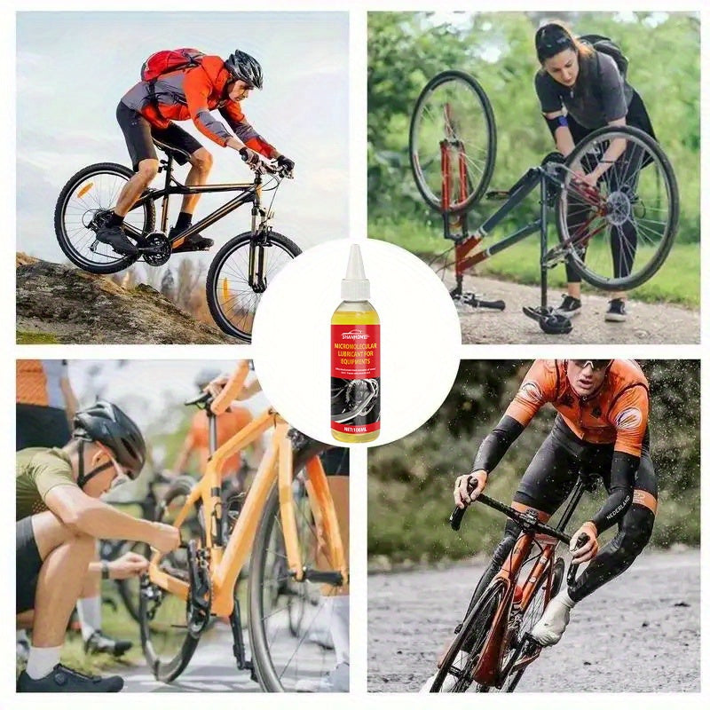 Cycling Bicycle Chain Lubricant, Oil Cleaner, Bike Chain Repair Grease, Bicycle Accessories, Powder Formula for Car Door, Engine Hood, Garage Door Locks | Smooth Operation, Durable Protection, Bicycle Lubricant, Chain Cleaner for Bike