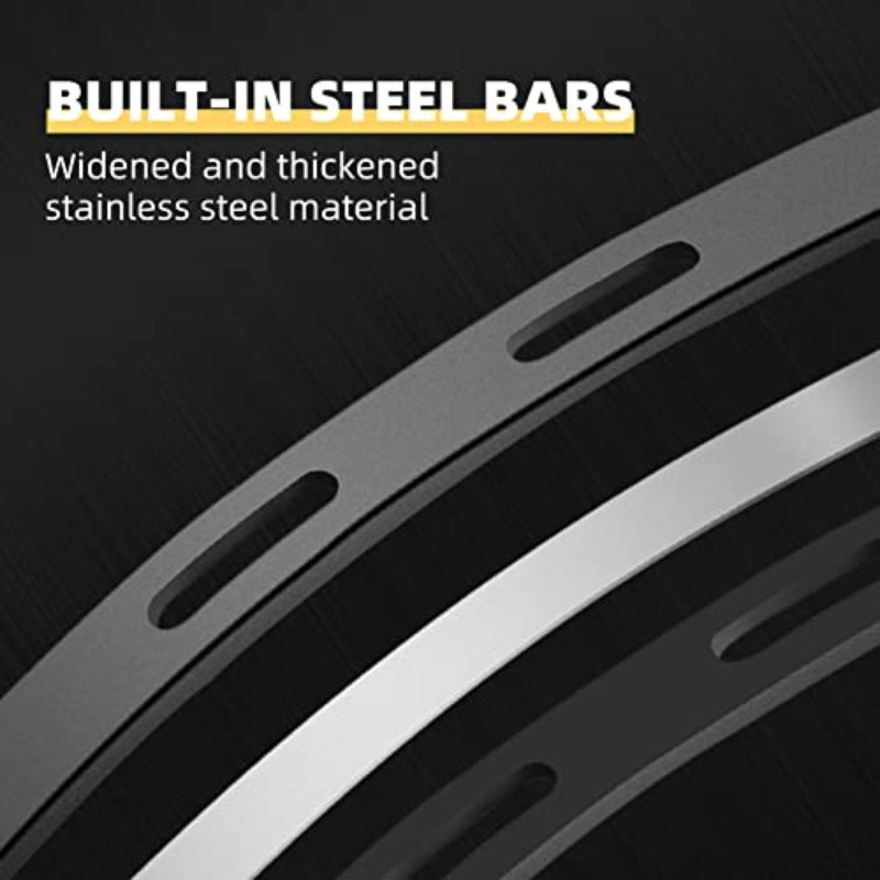 ROCKBROS Lightweight Combination Bike Lock with Resettable 3-Digit Code, Adjustable 21” Zip Tie Cable Lock, Keyless for Bike, Helmet, Fridge, Cabinet - Portable Lock with & Zinc Alloy (No External Key Needed)