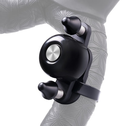 1 Q3 Road Bike Bell | Dual-Hammer Copper Alloy Bicycle Bell for Fit Handlebars up to 47mm, Lightweight, Easy Installation, Modern Style