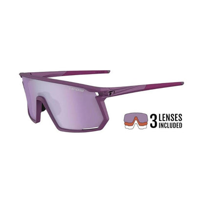 Moab Shatterproof Polycarbonate Lens Cycling Glasses - All-Terrain MTB Road, Gravel, Pickleball & Outdoor Eyewear with -Resistant Lens, Non-Prescription Goggles for