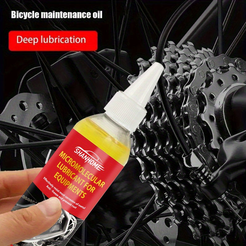Cycling Bicycle Chain Lubricant, Oil Cleaner, Bike Chain Repair Grease, Bicycle Accessories, Powder Formula for Car Door, Engine Hood, Garage Door Locks | Smooth Operation, Durable Protection, Bicycle Lubricant, Chain Cleaner for Bike