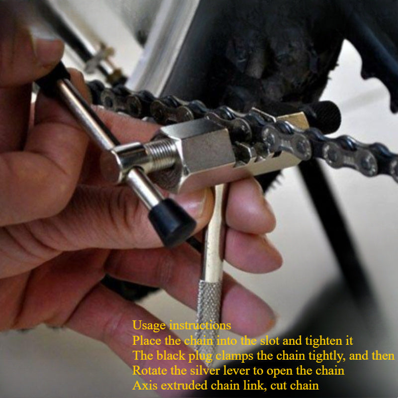 104-Section Single Speed Bicycle Chain - Heavy-Duty Iron Construction, Compatible with Single Speed Mountain Bikes, Baby Bikes, City Commuter Bikes - Sturdy & Durable