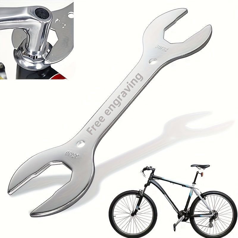 Customizable 4-in-1 Bicycle Wrench, Bike Headphone Wrench, 30mm 32mm 36mm Wrench, Multifunctional Bicycle Repair Wheel Pedal Tool