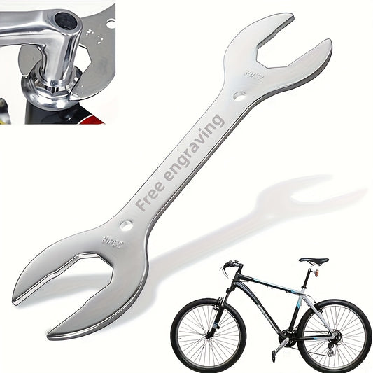 Customizable 4-in-1 Bicycle Wrench, Bike Headphone Wrench, 30mm 32mm 36mm Wrench, Multifunctional Bicycle Repair Wheel Pedal Tool