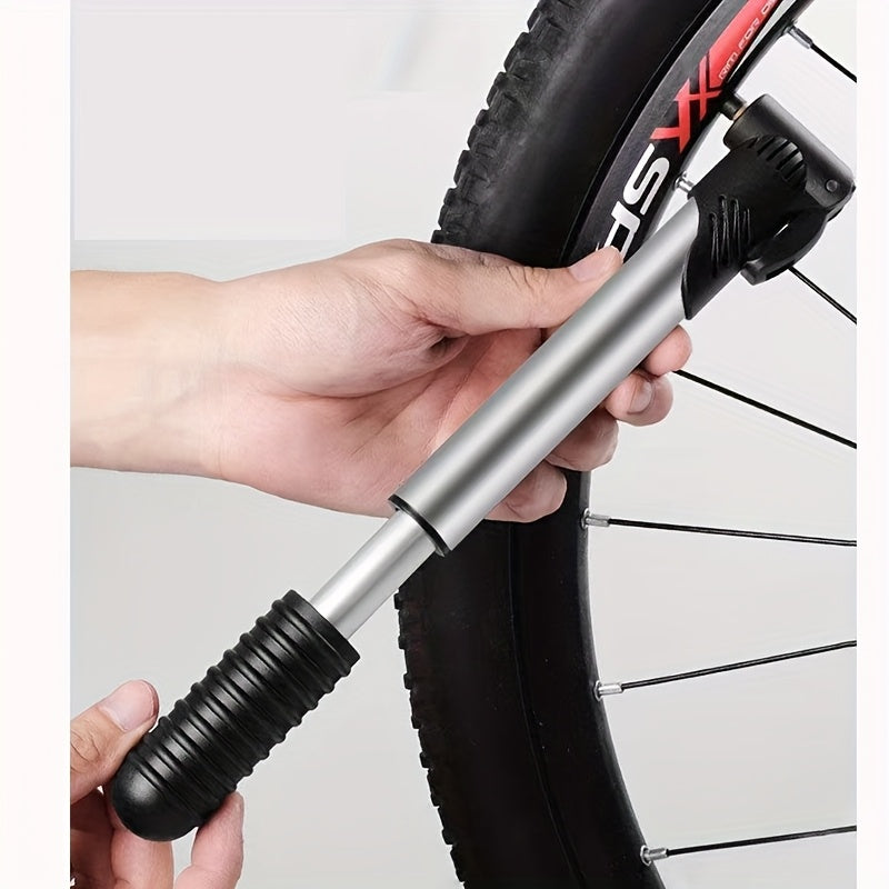 Portable Bicycle Pump - Mini Inflator, Compact and Lightweight for Easy Carrying, High-Pressure Air Pump Suitable for Bikes, Basketball, Soccer, Swimming Rings, Bike Accessories, Outdoor Emergency Gear, Bike\u002Fbicycle Accessory,  Easy Carrying Design